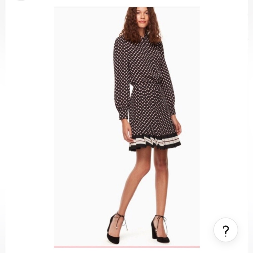 Kate Spade Pleated Mini Skirt Set